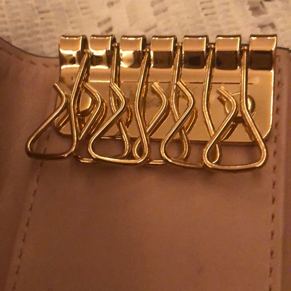 Michael  Kors Key Holder 1 pocket for Cash pebbled leather - Picture 5 of 7